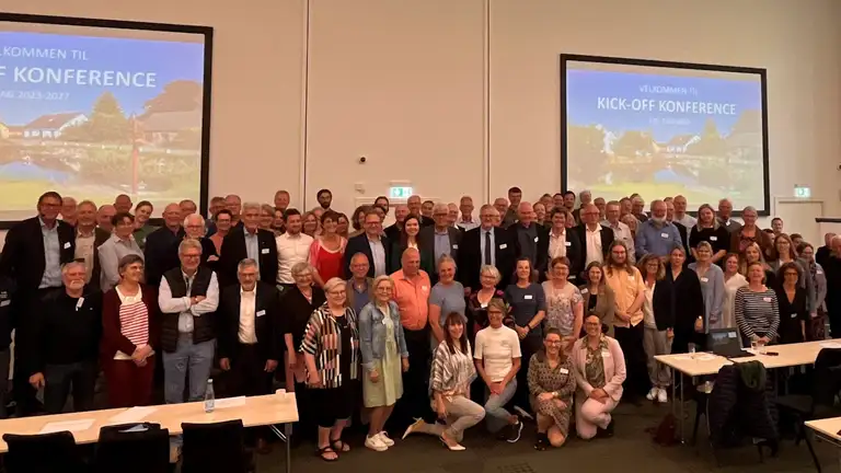 Fællesbillede af deltagerne på konferencen